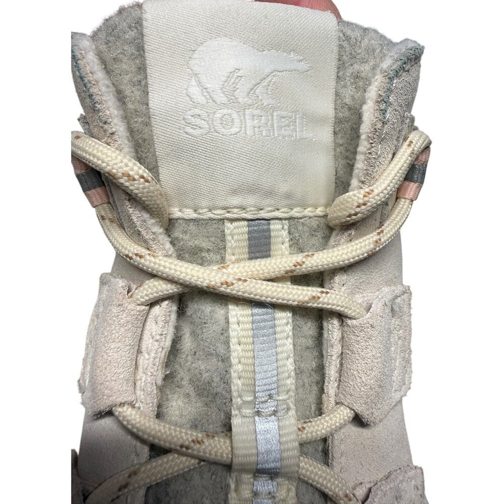 Sorel Kinetic RNEGD Caribou Women's 9.5 Shoes Hybrid Boot Chalk Canoe Sneaker - Picture 11 of 16